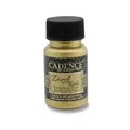 Textilní barva Cadence Dora Textile, met. sytá zlatá, 50 ml