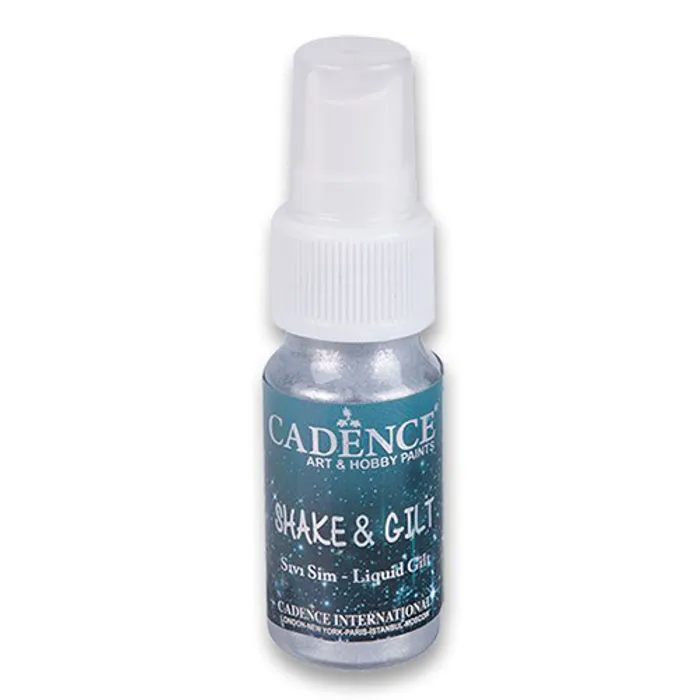 Termék főképe Textilní barva ve spreji Cadence, stříbrná, 25 ml