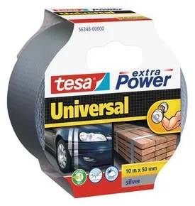 Textilszalag extra Power 56348, ezüst, 50 mm x 10 m, univerzális, TESA