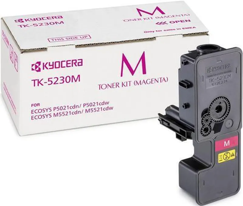 Termék főképe TK5230 Toner pro M5521CDN, 5521CDW, P5021CDN, 5021CDW tiskárny, KYOCERA magenta, 2,6tis.st