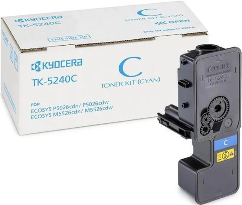 Termék főképe TK5240 Toner pro M5526CDN, 5526CDW, P5026CDN, 5026CDW tiskárny, KYOCERA cyan, 4tis.stran