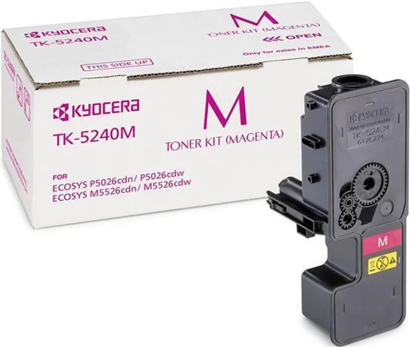 Termék főképe TK5240 Toner pro M5526CDN, 5526CDW, P5026CDN, 5026CDW tiskárny, KYOCERA magenta, 4tis.stra