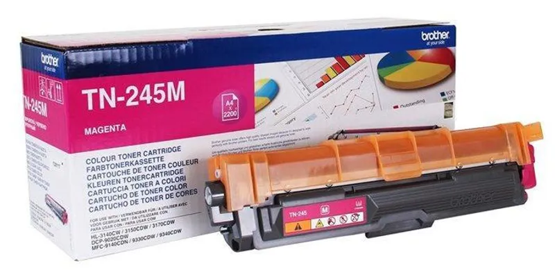 Termék főképe TN245M Toner pro HL 3140CW, 3150CDW, DCP 9020CDW tiskárny, BROTHER magenta, 2,2 tisíc