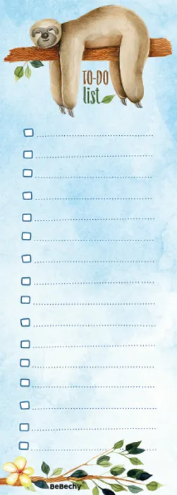 Termék főképe To-Do List - Lenochod
