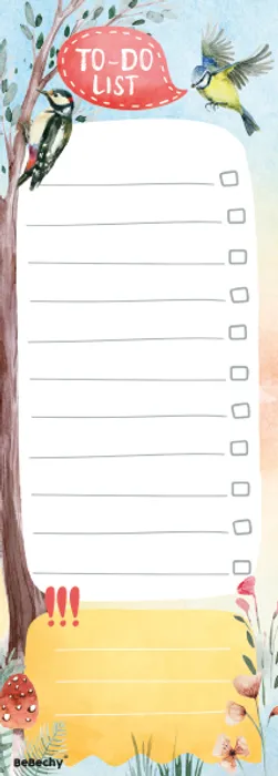 Termék főképe To-Do List - Ptáčci