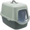 Be Eco VICO WC, tetővel, 40x40x56cm, antracit/szürke zöld