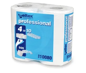 WC-papír CELTEX Professional 2 rétegű 500-as törmelék [4 db]