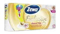 Toalettpapír "Exkluzív", 4 rétegű, 8 tekercs, mandulatej, ZEWA