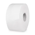 Toalettpapír (Tissue) 2-rétegű dombornyomott fehér `JUMBO` átmérő 19cm 145m [1 db]