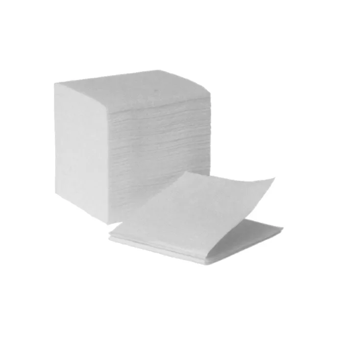 Termék főképe Toaletní papír (Tissue) skládaný 2vrstvý bílý 22 x 11 cm [10000 ks]