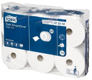 Toalettpapír TORK 472242 SmartOne középtekerccsel 2 rétegű T8 [6 db]