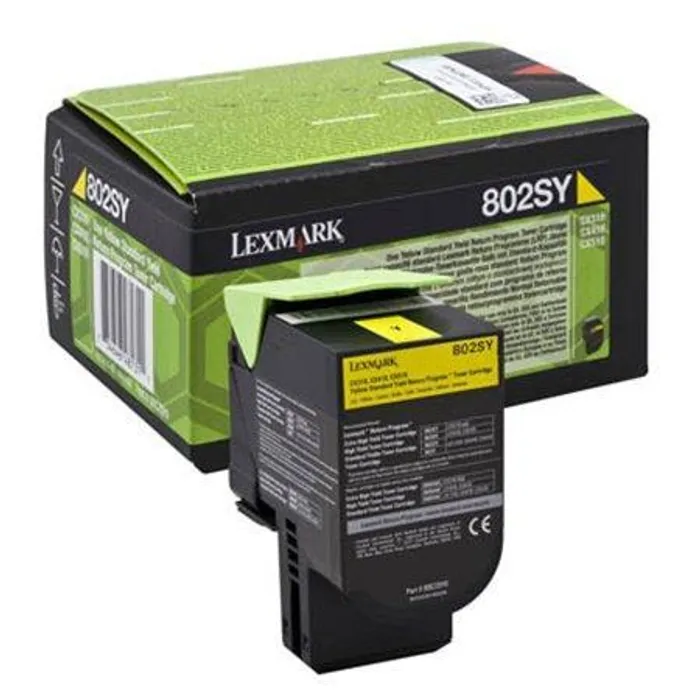 Termék főképe Toner "80C20Y0", žlutá, pro CX310n/dn tiskárny, return, 2000, LEXMARK