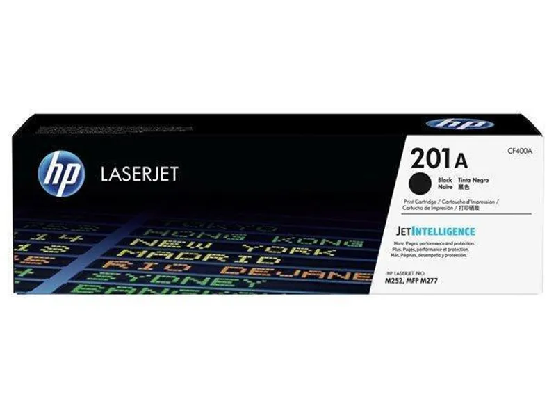 Termék főképe Toner HP 201A, do tiskárny Color LaserJet Pro M252, M277, černá, 1,5k , HP