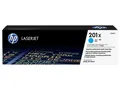 Eredeti HP toner CF401X, ciánkék, 2300 oldal, HP 201X, HP Color LaserJet MFP 277, Pro M252,