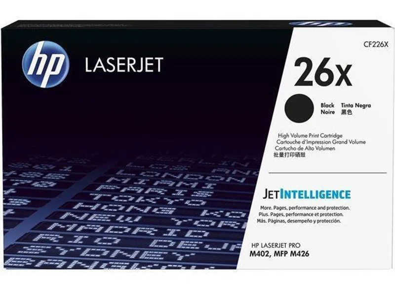 Termék főképe Toner HP 26X, do tiskárny LaserJet Pro M402, 426, černá, 9k, HP