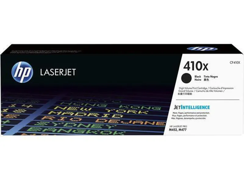 Termék főképe Toner HP 410X, do tiskárny ColorLaserJet M452/477, černá, 6,5k, HP