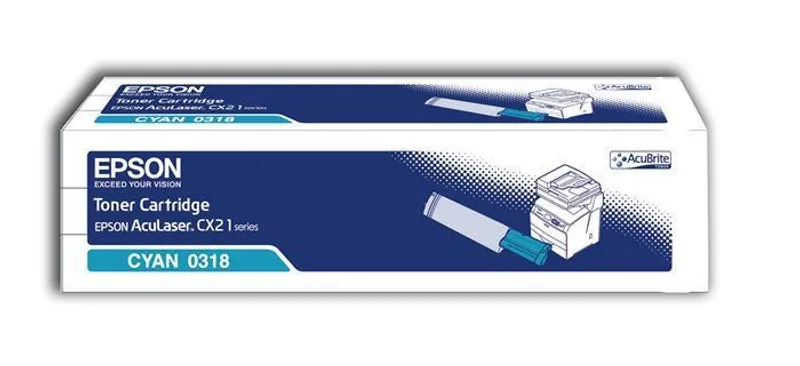 Termék főképe Toner pro "Aculaser CX21N" tiskárnu, EPSON Cyan, 5 tis.stran