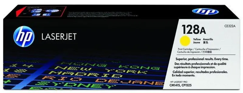 Termék főképe Toner pro "Barevná LaserJet Pro CM1415, CP1525N" tiskárny, HP "CE322A" Žlutá, 1,3 tis.stra