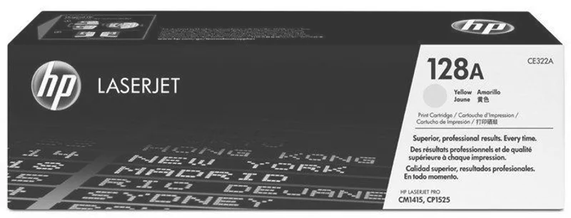 Termék főképe Toner pro "Barevná LaserJet Pro CM1415, CP1525N" tiskárny, HP "CE322A" Žlutá, 1,3 tis.stra