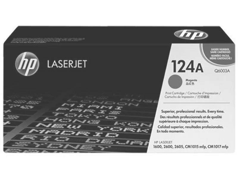 Termék főképe Toner pro "BarevnáLaserJet 2600, 2600N, 2605" tiskárny, HP "Q6003A" Magenta, 2 tis.stran