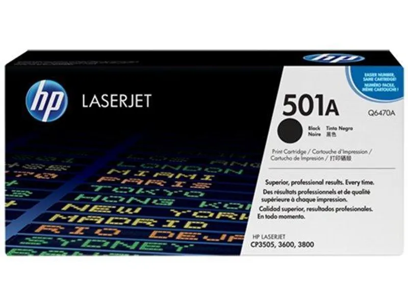 Termék főképe Toner pro "BarevnáLaserJet 3600, 3800, CP3505" tiskárny, HP "Q6470A" Černá, 6 tis.stran