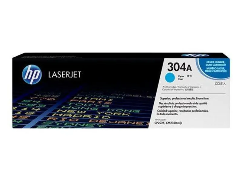 Termék főképe Toner pro "BarevnáLaserJet CM2320fxi, 2320n" tiskárny, HP "CC531A" Cyan, 2,8 tis.stran