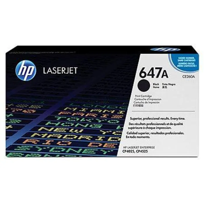 Termék főképe Toner pro "BarevnáLaserJet CP4525" tiskárnu, HP "CE260A" Černá, 8,5 tis.stran