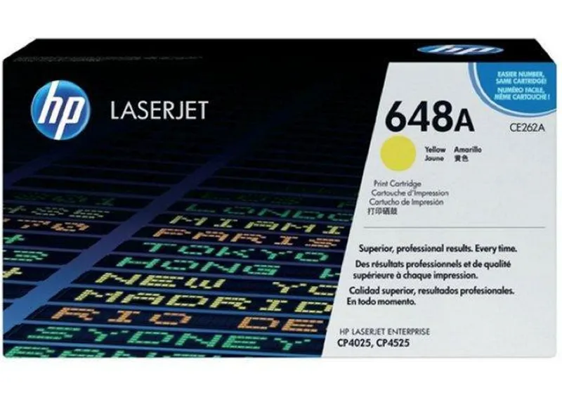 Termék főképe Toner pro "BarevnáLaserJet CP4525" tiskárnu, HP "CE262A" Žlutá, 11 tis.stran