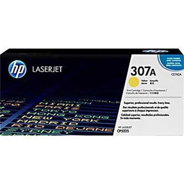 Termék főképe Toner pro "BarevnáLaserJet CP5225" tiskárnu, HP "CE742A" Žlutá, 7,3 tis.stran