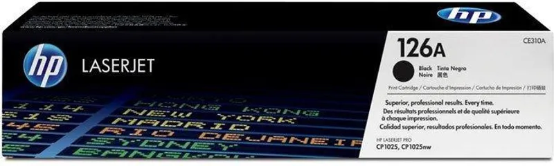 Termék főképe Toner pro "BarevnáLaserJet Pro CP1025" tiskárnu, HP "CE310A" Černá, 1,2 tis.stran