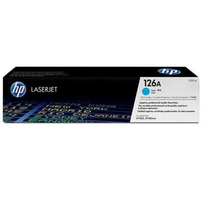 Termék főképe Toner pro "BarevnáLaserJet Pro CP1025" tiskárnu, HP "CE311A" Cyan, 1 tis.stran