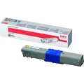 Toner pro "C310, 330, 510, 530" tiskárny, OKI Žlutá, 2 tis.stran