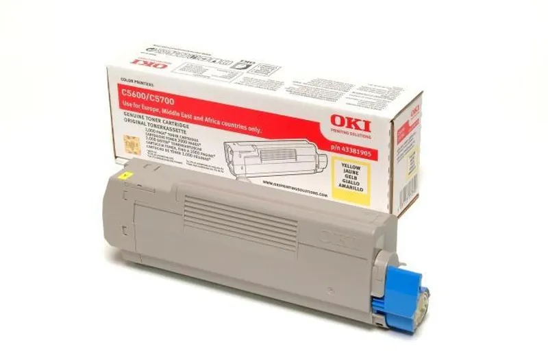 Termék főképe Toner pro "C5600, 5700" tiskárny, OKI Žlutá, 2 tis.stran
