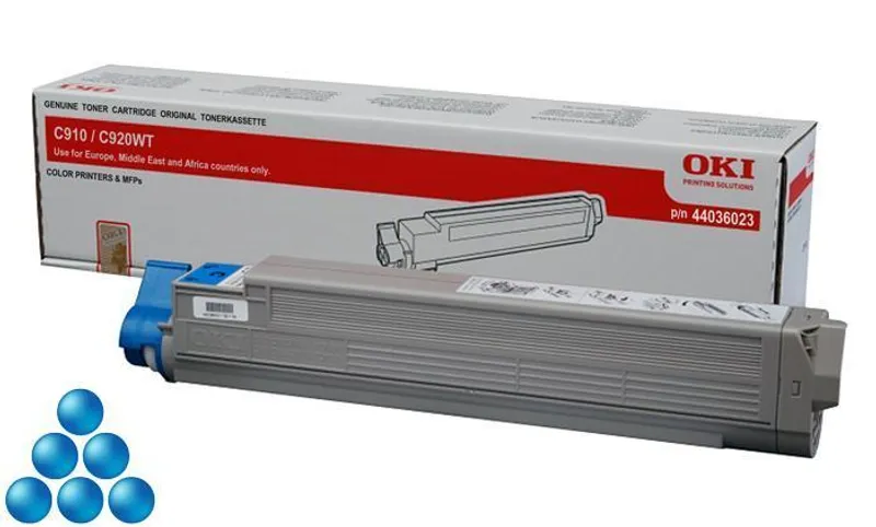 Termék főképe Toner pro "C910" tiskárnu, OKI Cyan, 15 tis.stran