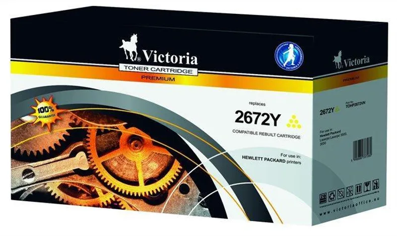 Termék főképe Toner pro "ColorLaserJet 3500, 3550" tiskárny, VICTORIA Žlutá, 4 tis.stran