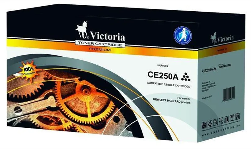 Termék főképe Toner pro "ColorLaserJet CM3530, CP3525" tiskárny, VICTORIA Černá, 5 tis.stran