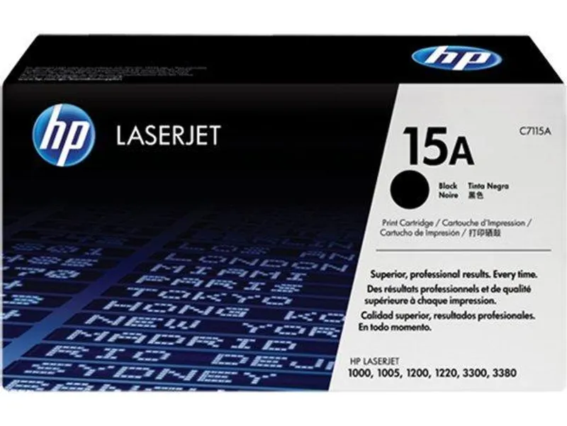 Termék főképe Toner pro "LaserJet 1000w, 1005w, 1200" tiskárny, HP "C7115A" Černá, 2,5 tis.stran