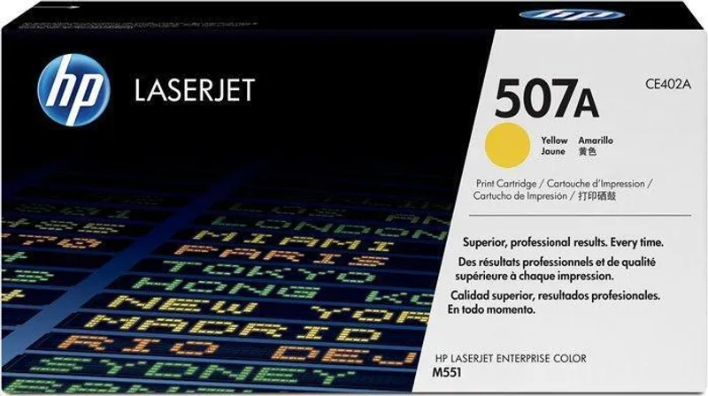 Termék főképe Toner pro "LaserJet M551" tiskárnu, HP "CE402A" Žlutá, 6 tis.stran