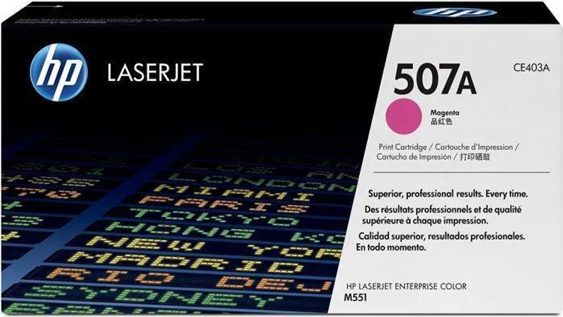 Termék főképe Toner pro "LaserJet M551" tiskárnu, HP "CE403A" Magenta, 6 tis.stran