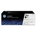 Eredeti HP toner CB436AD, fekete, 4000 (2x2000) oldal, HP 36A, HP LaserJet P1505, M1522n,