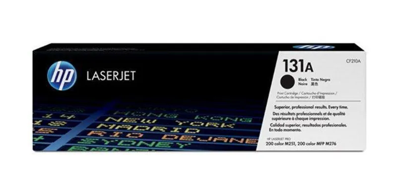 Termék főképe Toner pro "LaserJet Pro 200 M276N" tiskárnu, HP "CF210A" Černá, 1,6 tis.stran