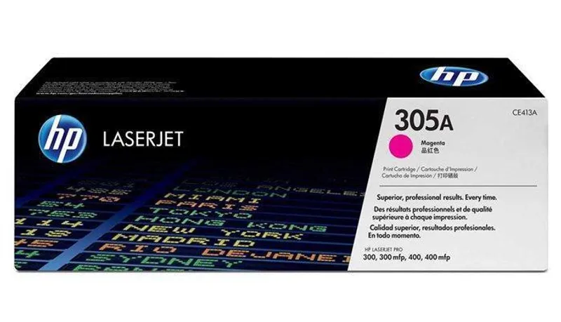 Termék főképe Toner pro "LaserJet Pro 300 MFP M375" tiskárnu, HP "CE413A" Magenta, 2,6 tis.stran