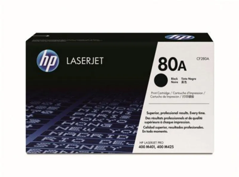 Termék főképe Toner pro "LaserJet Pro 400 M401 series, M425" tiskárny, HP "CF280A" Černá, 2,7 tis.stran