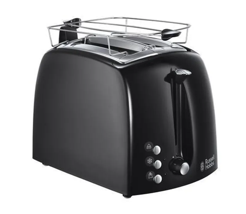 Termék főképe Topinkovač "Textures Plus", černý, RUSSELL HOBBS
