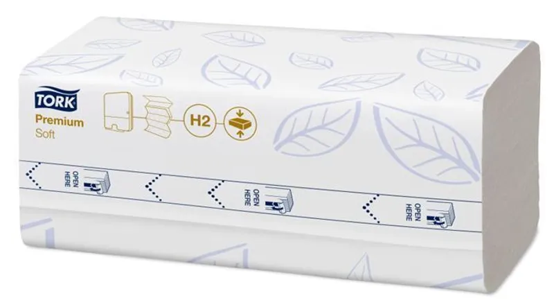 Termék főképe Tork Xpress® 10088 stlačené jemné papírové ručníky Multifold bílá H2 [2 040 ks]