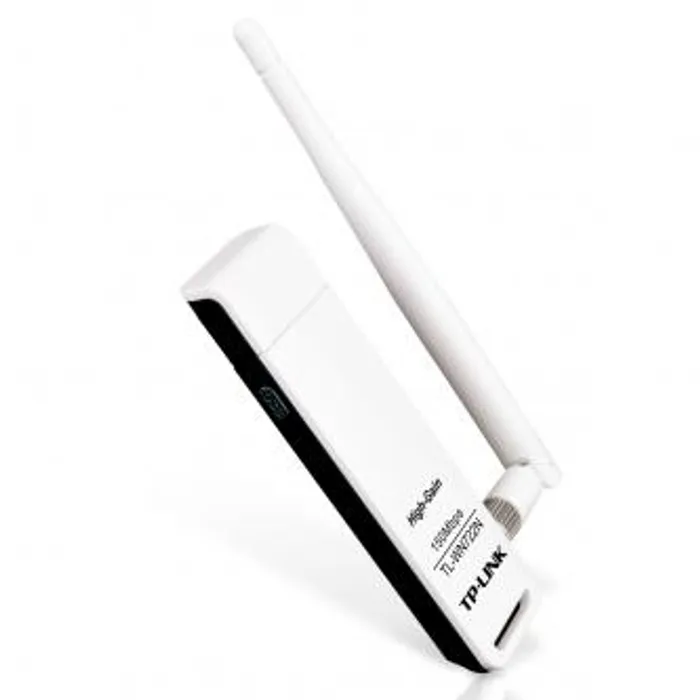 Termék főképe TP-LINK USB klient TL-WN722N 2.4GHz, 150Mbps, externí odnimatelná anténa, 802.11n