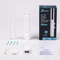 Következő termékkép TP-LINK kültéri hozzáférési pont EAP225 - kültéri 2,4 GHz és 5 GHz, IPv6, PoE, 1200 Mbps, külső