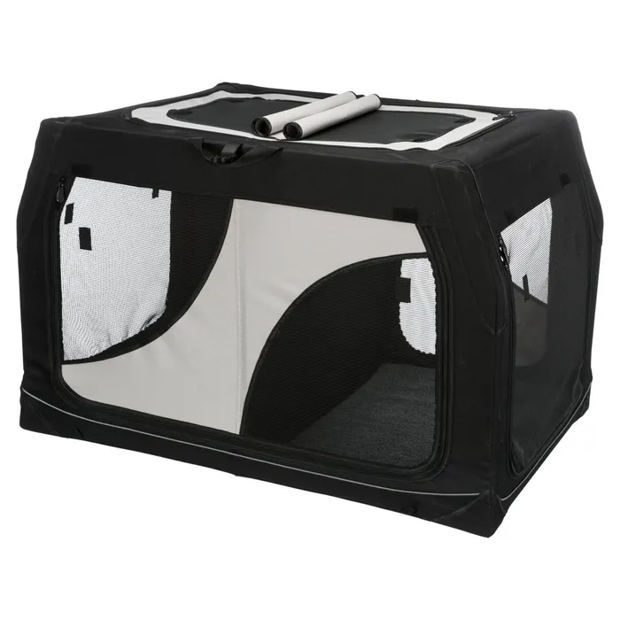 Termék főképe Transpor.nylon. box Vario DOUBLE 91x60x61/57 cm černo-šedý