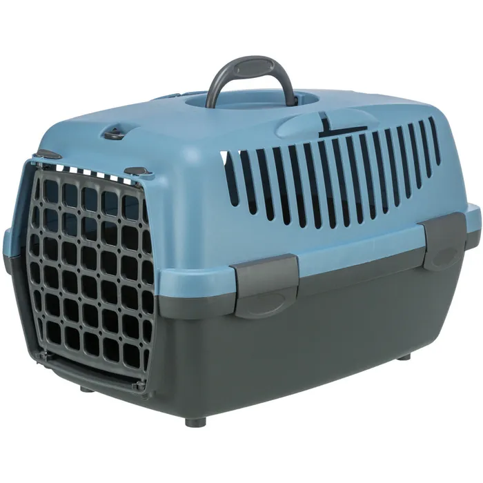 Termék főképe Transportní box CAPRI I, XS: 32x31x48cm (max. 6kg) - tmavě šedá/sv.modrá