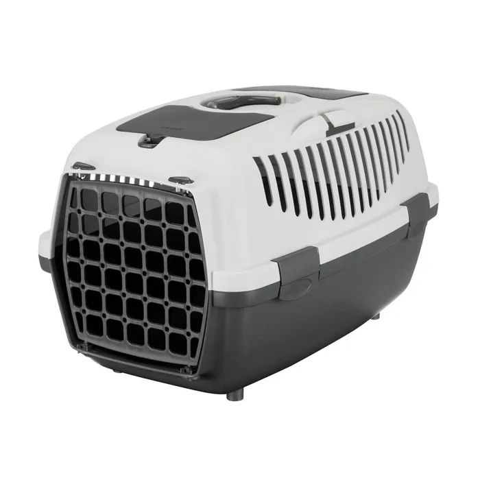 Termék főképe Transportní box CAPRI II, XS-S: 37x34x55cm (max. 8kg) - tmavě šedá / světle šedá